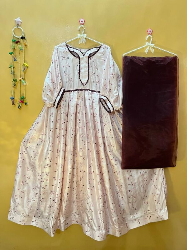 Embroidered Long Frock